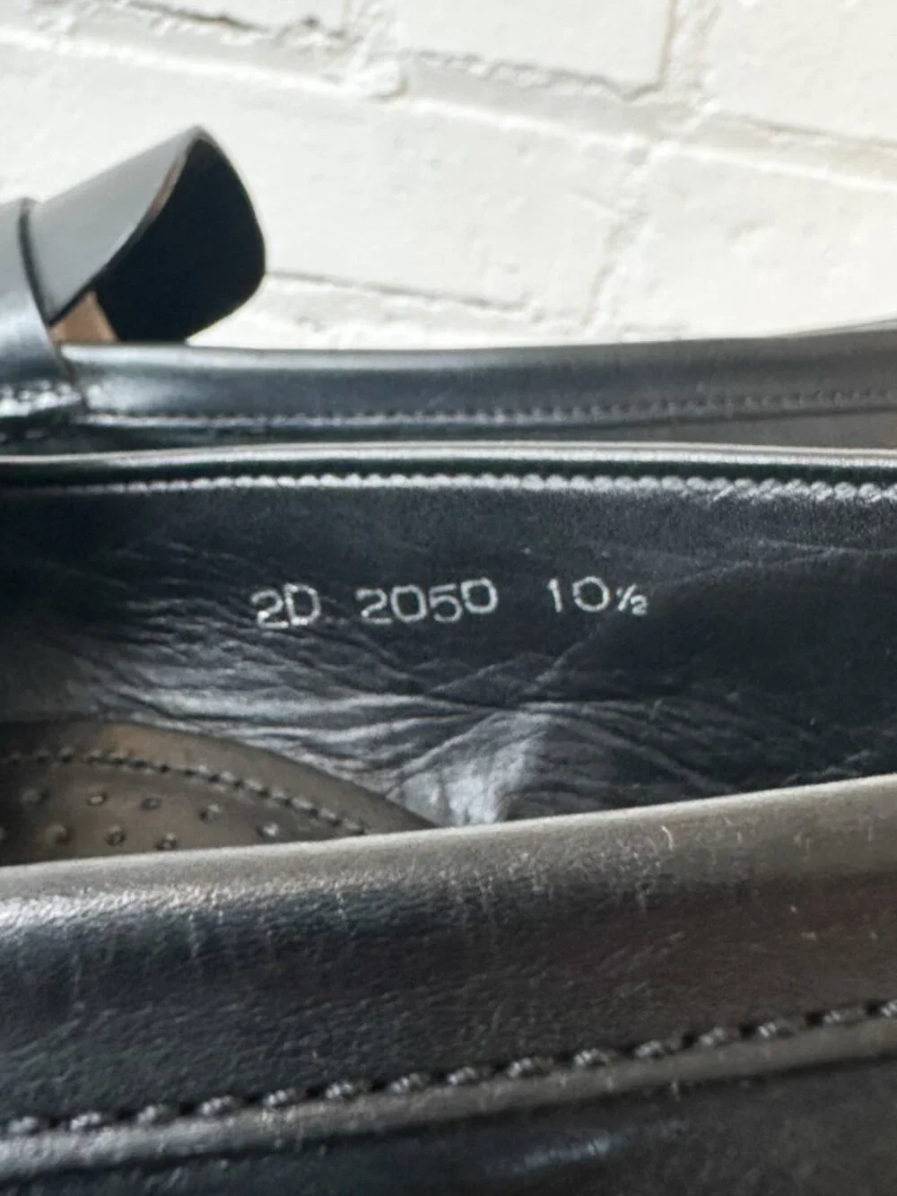 Gucci Men's Black Leather Double Monk Strap Dress Shoes Loafers - US Size 10